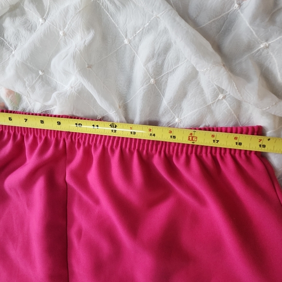 Vintage Fucshia Midi Skirt - Picture 3 of 3